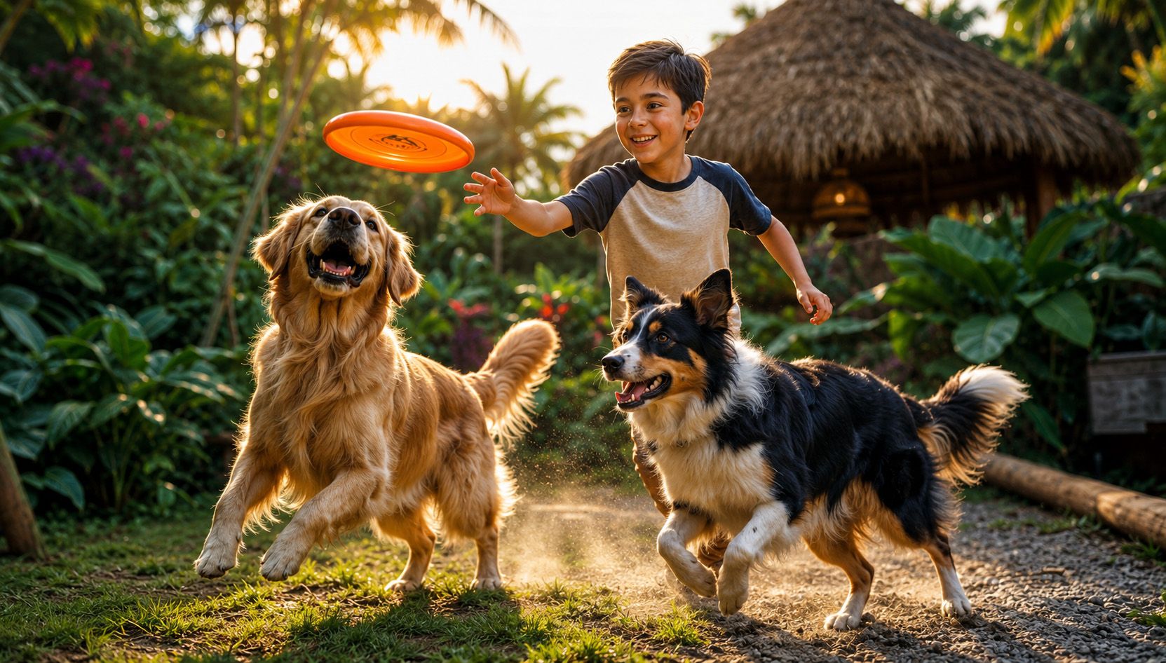 Parque para mascotas del desarrollo